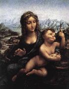 LEONARDO da Vinci Madonna with the Yarnwinder after 1510 France oil painting artist